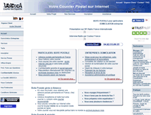 Tablet Screenshot of courrier-des-expatries.com